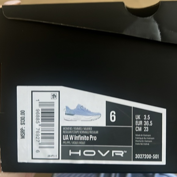 Women's UA Infinite Pro Running Shoes - Picture 6 of 9